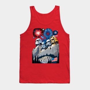 Mount Rushmore Tank Top